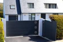 Notre zone d'activité pour ce service Installation de volets battants modernes avec motorisation électrique et contrôle à distance à
